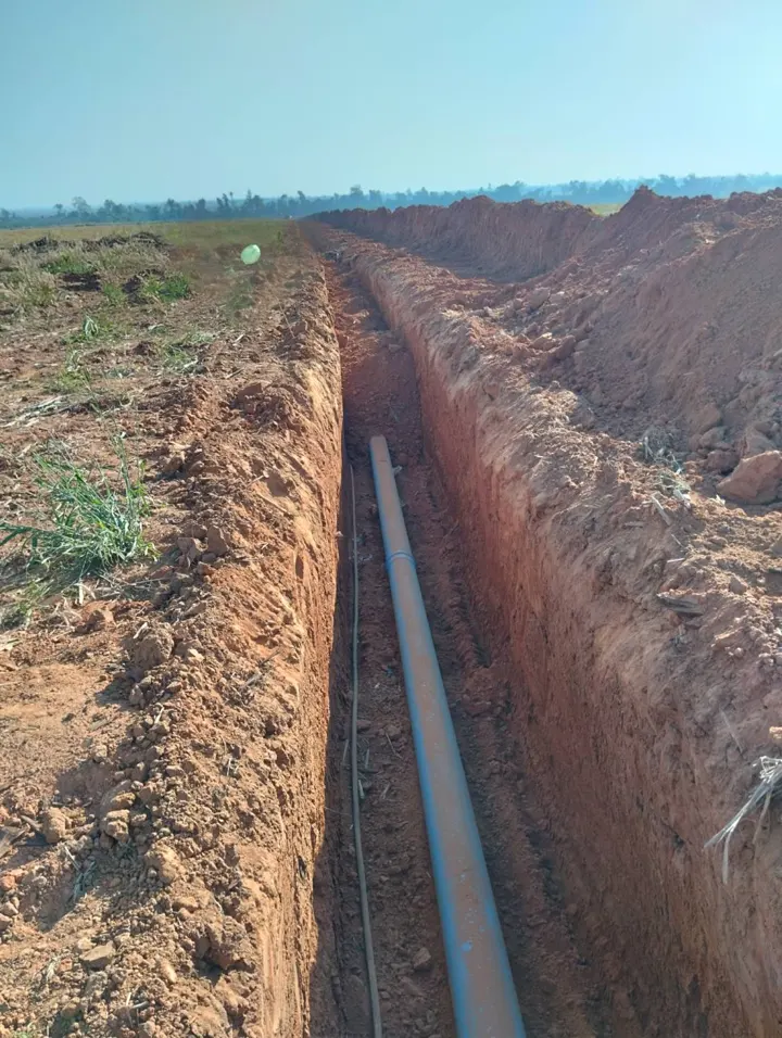 פתרון השקיה היברידי לשדה תירס בקמבודיה