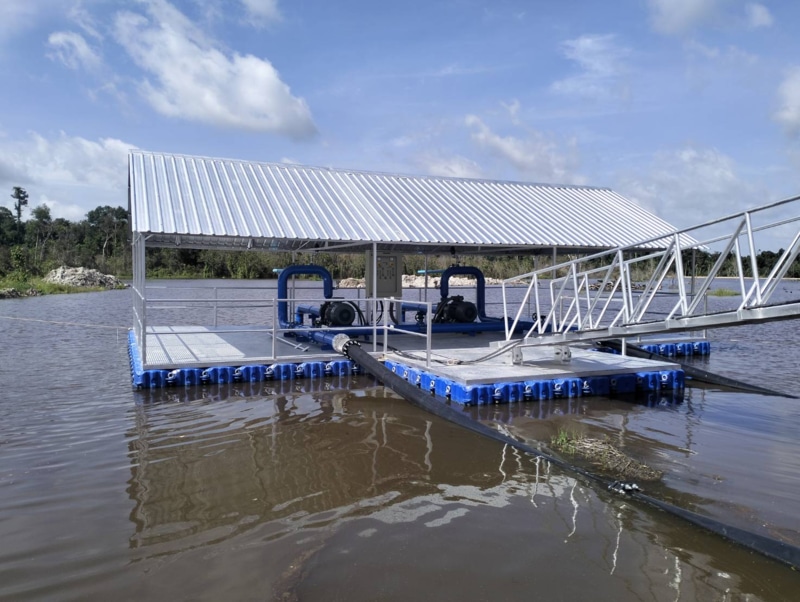 שילוב צינורות פיבוט וסליל בקנה מידה גדול